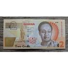 Werty71 Гана 2 седи 2015 UNC банкнота