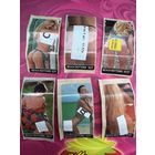 6 наклеек  BEACH  BOTTOMS