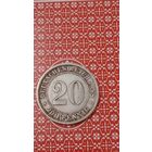 Германия 20 пфеннигов 1888 D