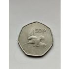 50 пенсов Ирландия.