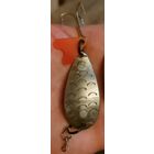 Блесна из СССР биметалл, двухцветная самодельная поштучно