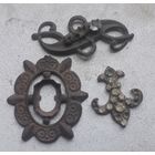 Броши старинные с камнями