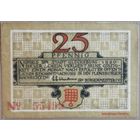 Германия 25 пфеннигов 1920 г Глюксбург (Glucksburg) 441.1a, B1, # 5 (# красно-коричн.)