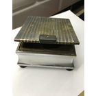 Коробка от сигар  Латунь никелировка