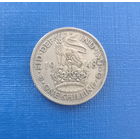 Великобритания 1 шиллинг 1948 год с IND: IMP: для Англии