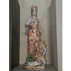 Статуэтка "Хозяйка медной горы".Дулево, 1959 г.Клеймо.По сказке Бажова.Редкая красная роспись.