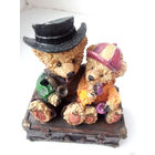 Статуэтка "Медвежата на чемодане"