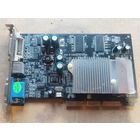 Видеокарта GeForce FX5500. 128 Mb, 128 bit.  DVI. S-Video. D-Sub