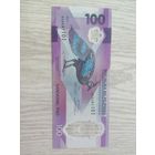 Филиппины 100 UNC полимер с рубля