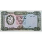 Werty71 Ливия 5 Динаров 1972 аUNC банкнота