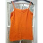 Оранжевый топик, новый, на р-р 42-46 (L)