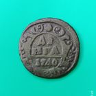 Деньга 1740 года.