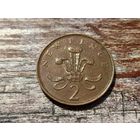 Великобритания. 2 новых пенса 1976.