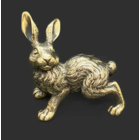 Статуэтка миниатюра Заяц Латунь