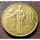 Монако 10 сантимов, 1977    редкая ( 2-3-4 )