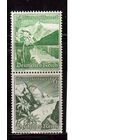 Германия-1938,(Мих.677-678)  ** , Зимняя помощь, Цветы