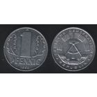 Германия ГДР _km8.1 1 пфенниг 1968 год (_10
