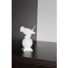 Фарфоровая статуэтка "Птичка на шаре", номерная.