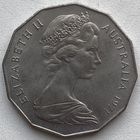 Австралия 50 центов 1971 г.