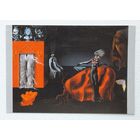 Сальвадор Дали живопись 10х15 см