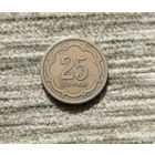 Werty71 Таджикистан 25 дирам дирамов 2001 корона звезды герб