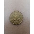 100 франков французская Полинезия