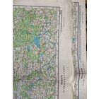 2  оригинальных карты ещё социалистической Варшавы-РЕДКИЕ! исторические-из штурманского портфеля!