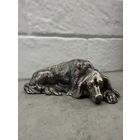 Статуэтка Лежащий сеттер. Касли.  Распродажа коллекции!!!