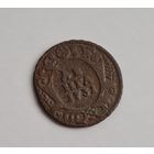 1 денга 1731 года без черты РЕДКАЯ