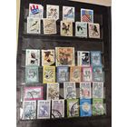 Альбом с марками с 1 рубля ( Беларусь, СССР, Израиль, США, Куба, Латвия..)