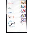 КПД Олимпийские игры в Москве СССР 1980 год 5 конвертов