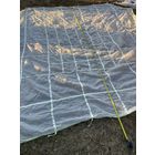 Прочнейший купол  8,5 кв.м от грузового парашюта ПГ-2831 -53. Просто идеален как тент от дождя и солнца как на даче так и на природе.