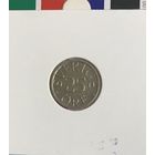 Швеция 25 эре 1977 в холдере