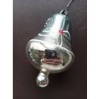 Ёлочная игрушка "КОЛОКОЛЬЧИК", стекло, подвес (СССР).