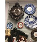 Часы настенные с боем резьба