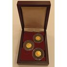 Футляр для 3 монет с капсулами 30.00 mm деревянный