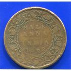 Британская Индия 1/2 анна 1862