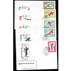 КПД Олимпийские игры в Москве СССР 1980 год 5 конвертов