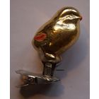 Елочная игрушка ссср цыпленок