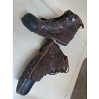 Крепчайшие американские  ботинки на кожаных шнурках и из лошадиной кожи привезённые  лётчиком  Витебского полка ВТА в 90-х из Америки