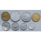 Сан-Марино 1, 2, 5, 10, 20, 50, 100, 200 лир 1981 г. Комплект