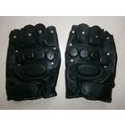 Перчатки без пальцев,натуральная кожа,новые