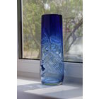 Шикарная ваза из набора "Бабушкин Сад" Первомайский стельный завод Раритет