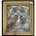Алесь Мара (Марочкин А.А) "Старажытны вой",1991г.Х/М.45х50 см. Этюд каталожной работы "Сівы воўк"