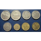 Испания, набор из 8 монет