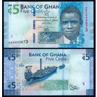 Гана 5 седи 2017 год "60 лет центральному банку", UNC