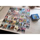 Карточки Черепашка Ниндзя 47 шт разного сохрана + коробка лотом. См описание