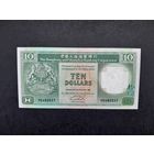 10 долларов 1992 года. Гонконг. UNC. Распродажа.