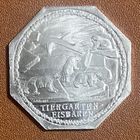 Германия Нюрнберг нотгельд 20 пфеннигов 1919 год. Зоопарк, белые медведи. жетон