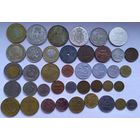 Монеты Разных стран 40 штук
